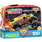 Monster Jam: Lunch Bag & 100pc Puzzle - Classroom Crusher
