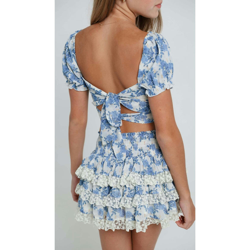 Coco Top in Blue Reverie