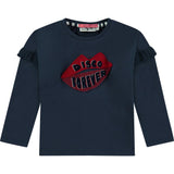 Crew Neck Long Sleeve Pullover T-Shirt
