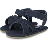 Tobi Nubuck Cross Strap Sandals