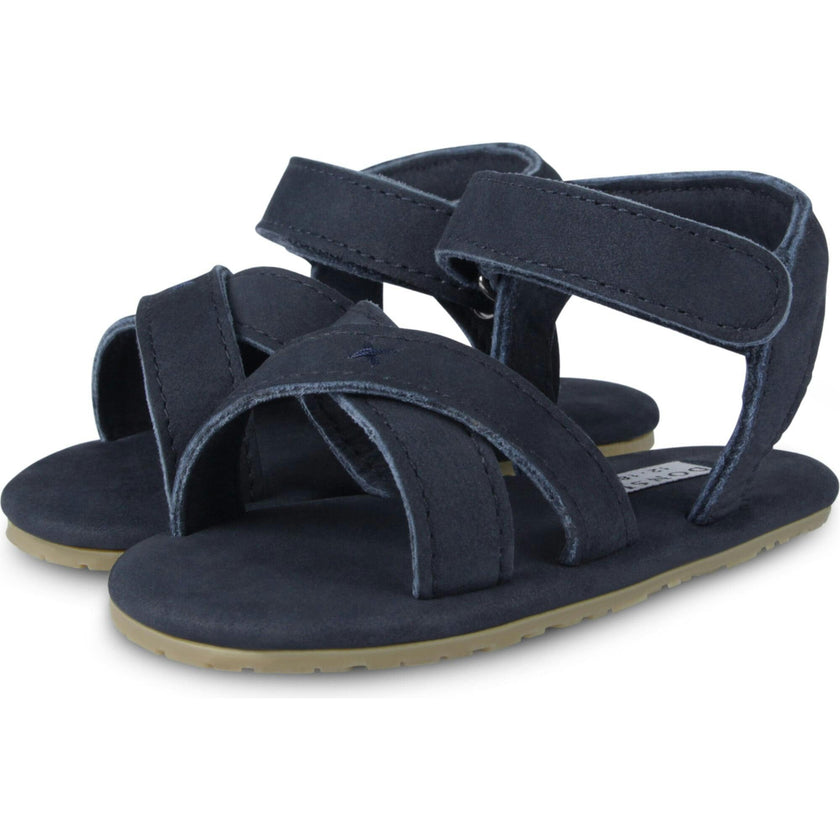 Tobi Nubuck Cross Strap Sandals