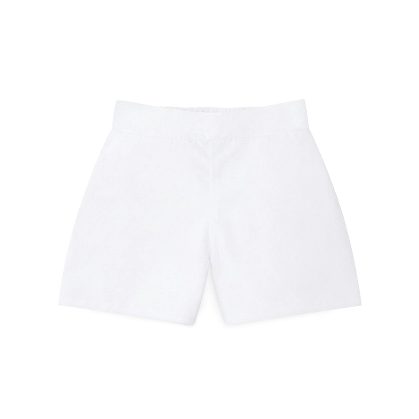 Robert Shorts in Classic White