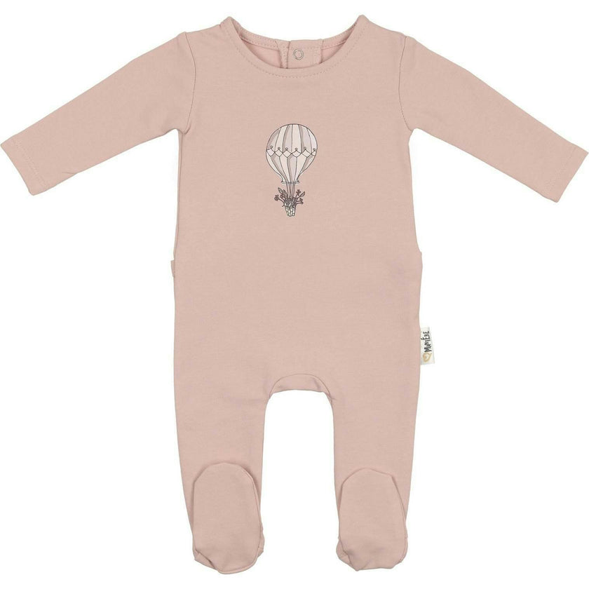 Air Balloon Footie and Beanie Set