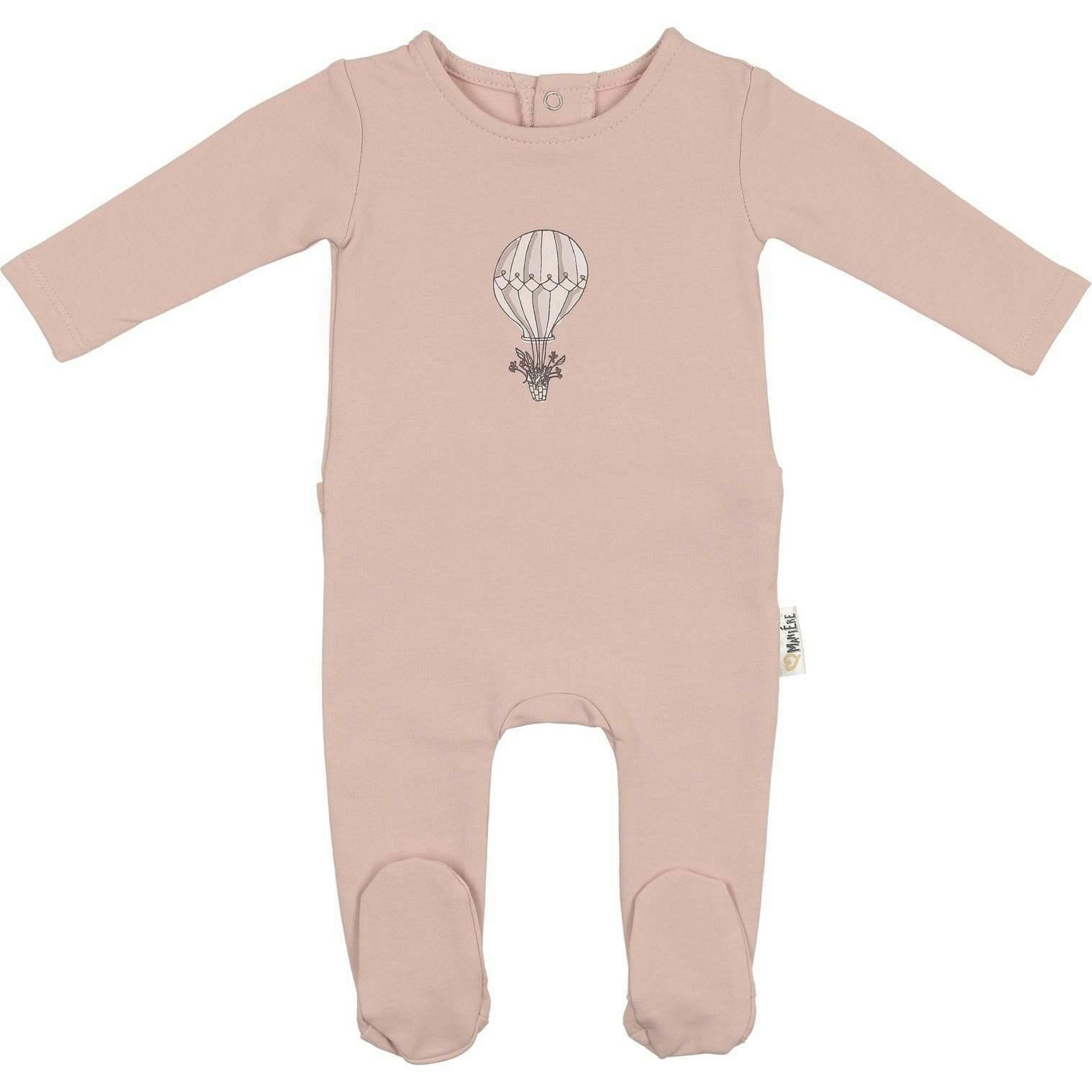 Air Balloon Footie and Beanie Set