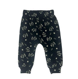 Happy Skate Black Harem Pants - Unisex for Boys and Girls