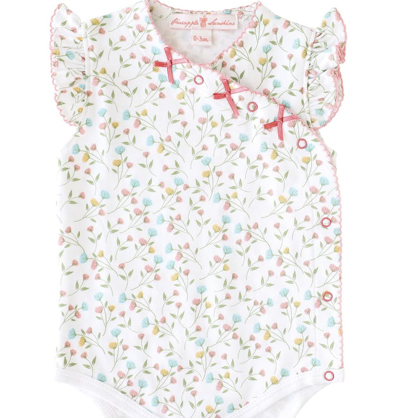 Pink Arabella Onesie with Bows