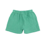 Solid Muslin Ming Green - Casual Short