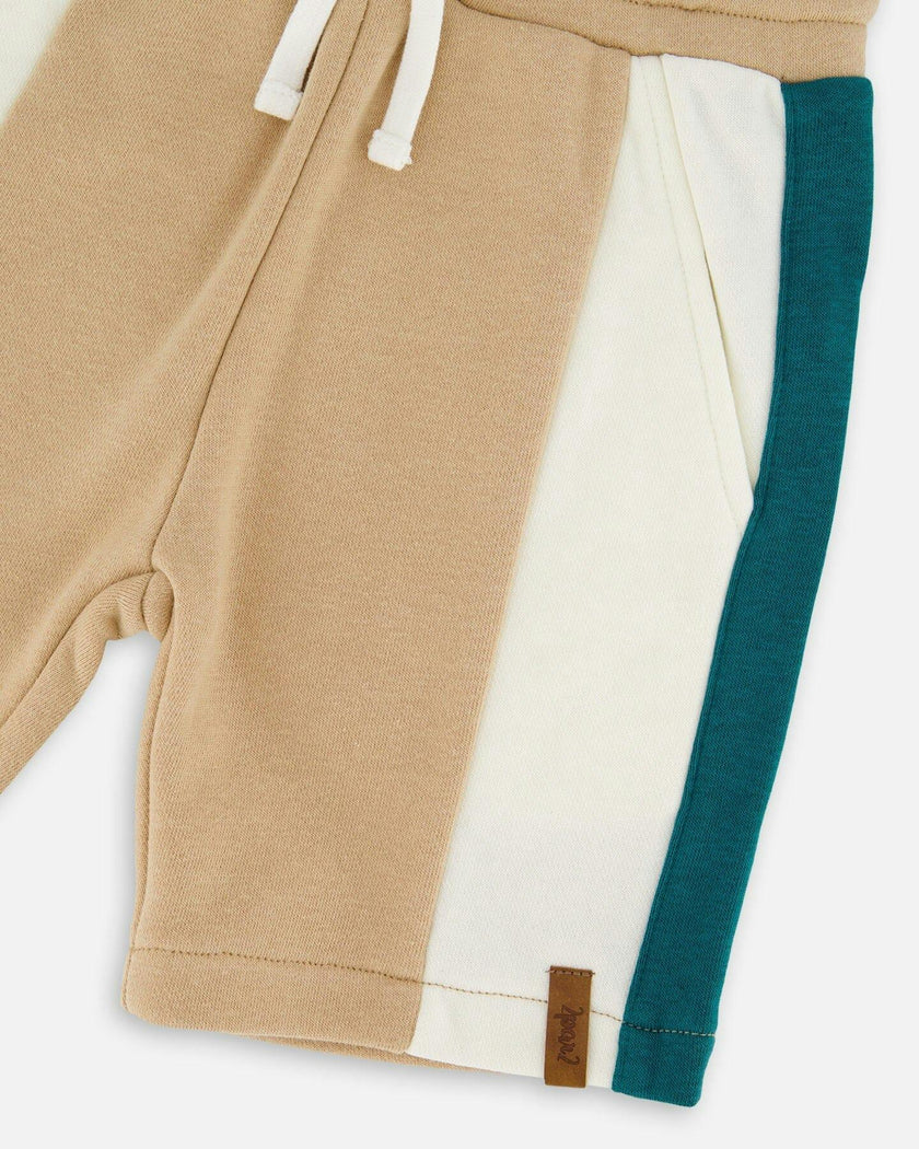 Sporty French Terry Shorts