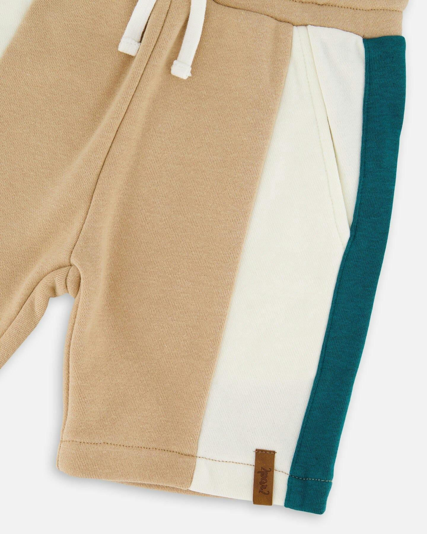 Sporty French Terry Shorts