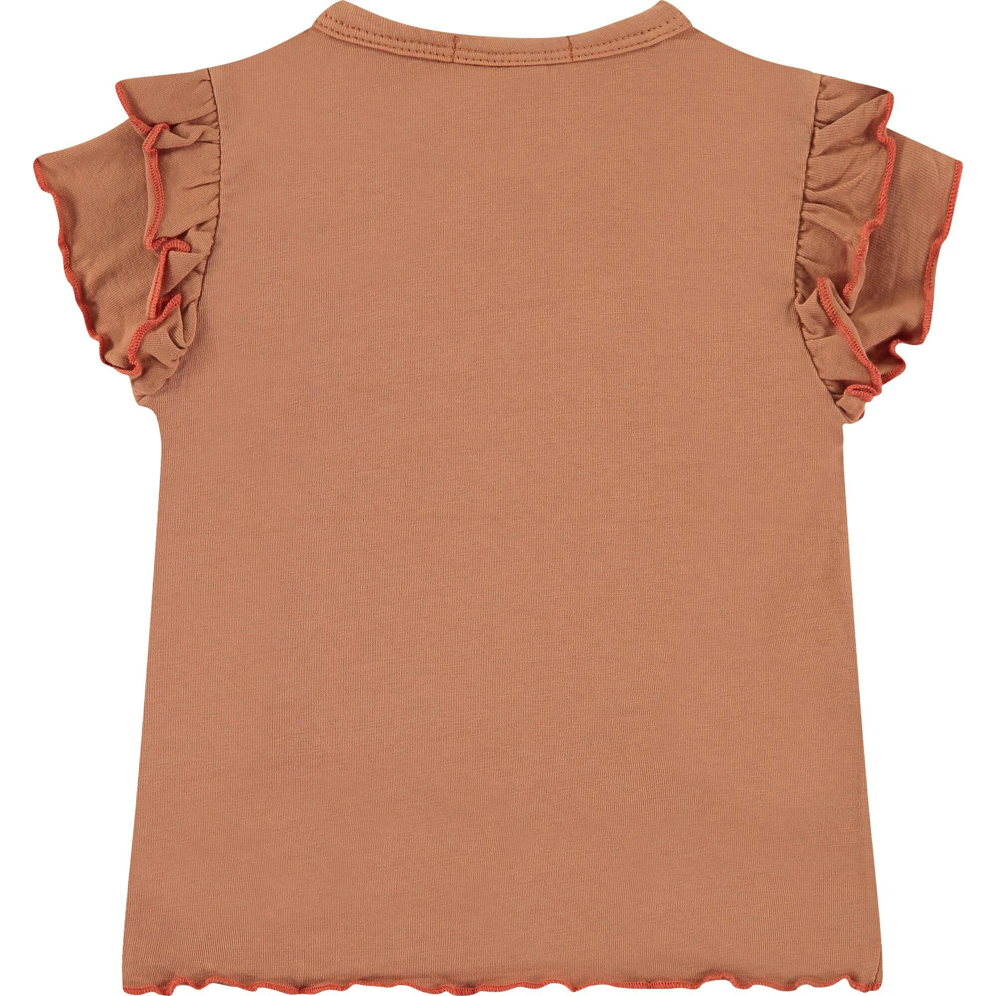 Double Lettuce Edge Sleeve T-Shirt