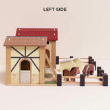 Wooden Farmyard Stables