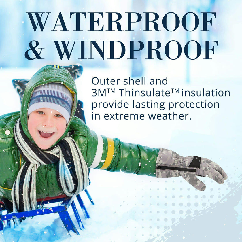 Winter & Ski Glove powered by ZIPGLOVE™ TECHNOLOGY