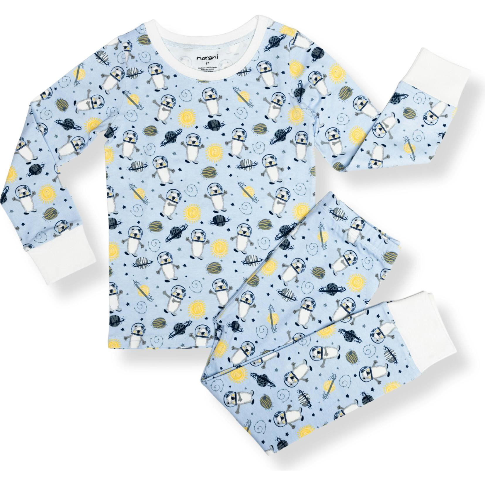 Print Long Sleeve Pajamas