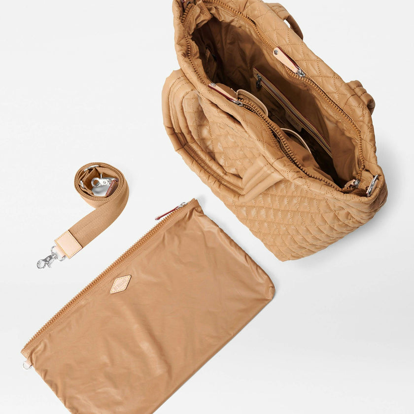 Caramel Medium Metro Tote Deluxe