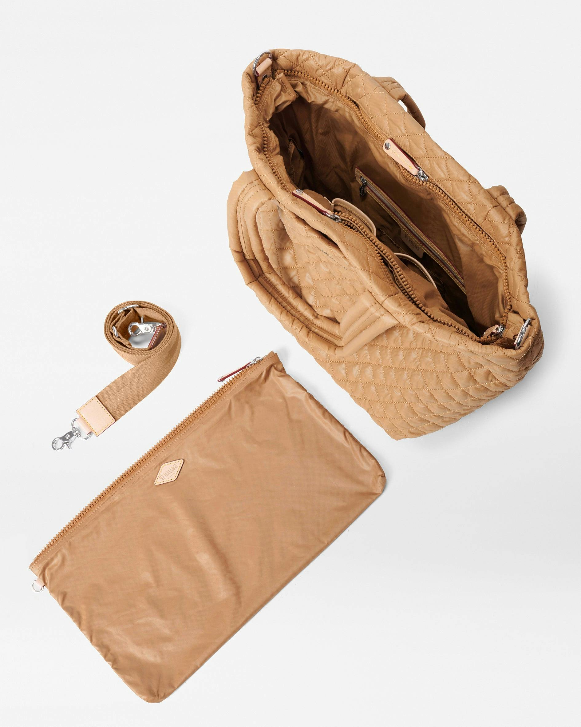 Caramel Medium Metro Tote Deluxe