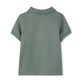 Muted Green Explorer Short Sleeve Polo