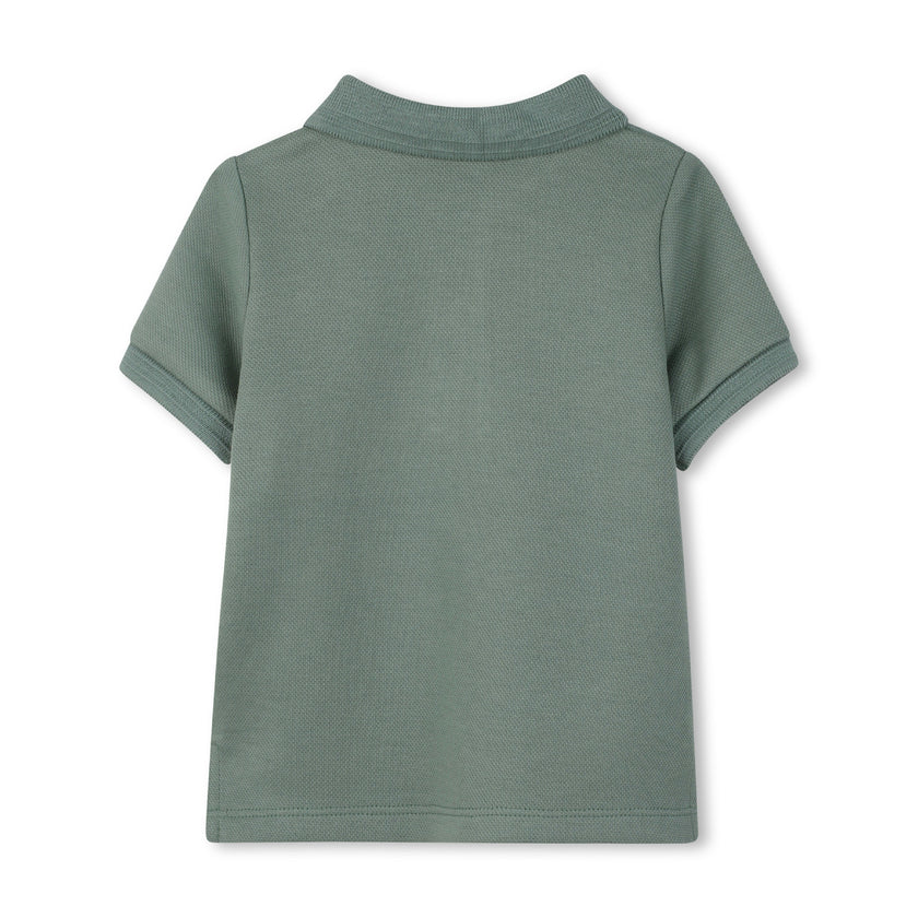 Muted Green Explorer Short Sleeve Polo