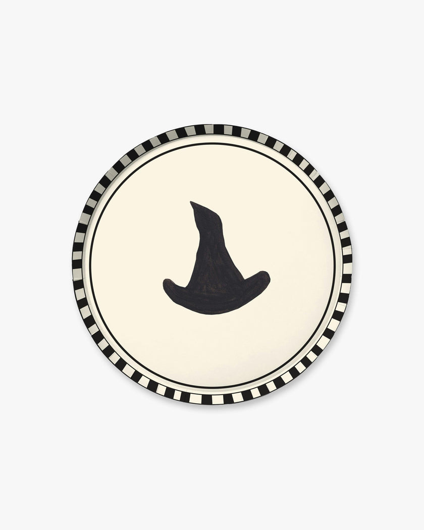 Salem Appetizer Plate Set - Witch