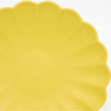 Small Multicolor Reusable Bamboo Plates