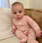 Marigolds Girls Puff Sleeve Baby Onesie