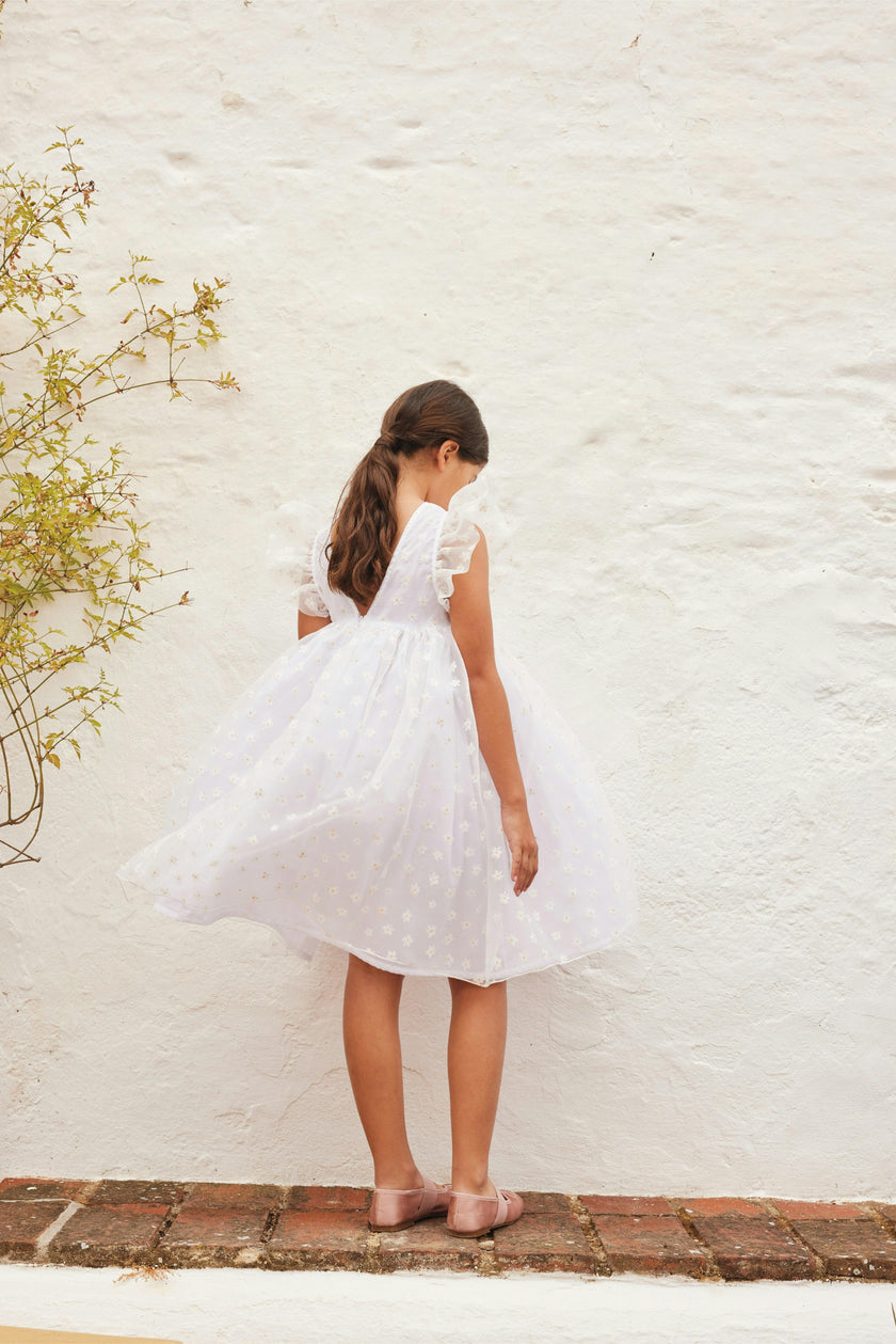 Alice Dress, White