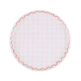 Gingham Reusable Small Plates