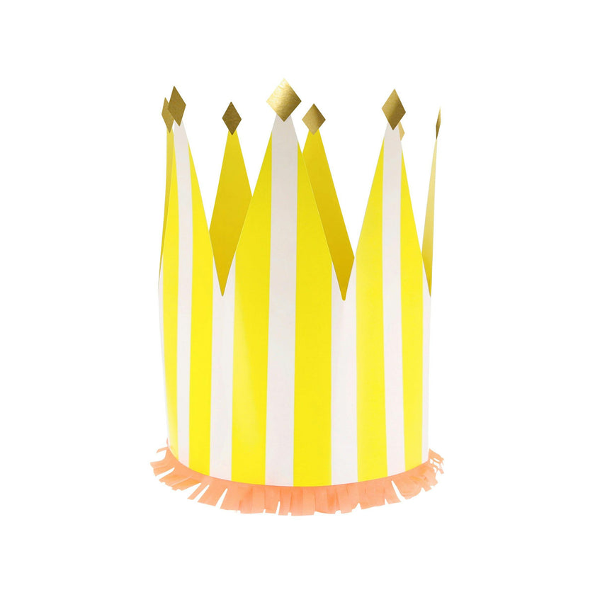 Striped Party Crowns