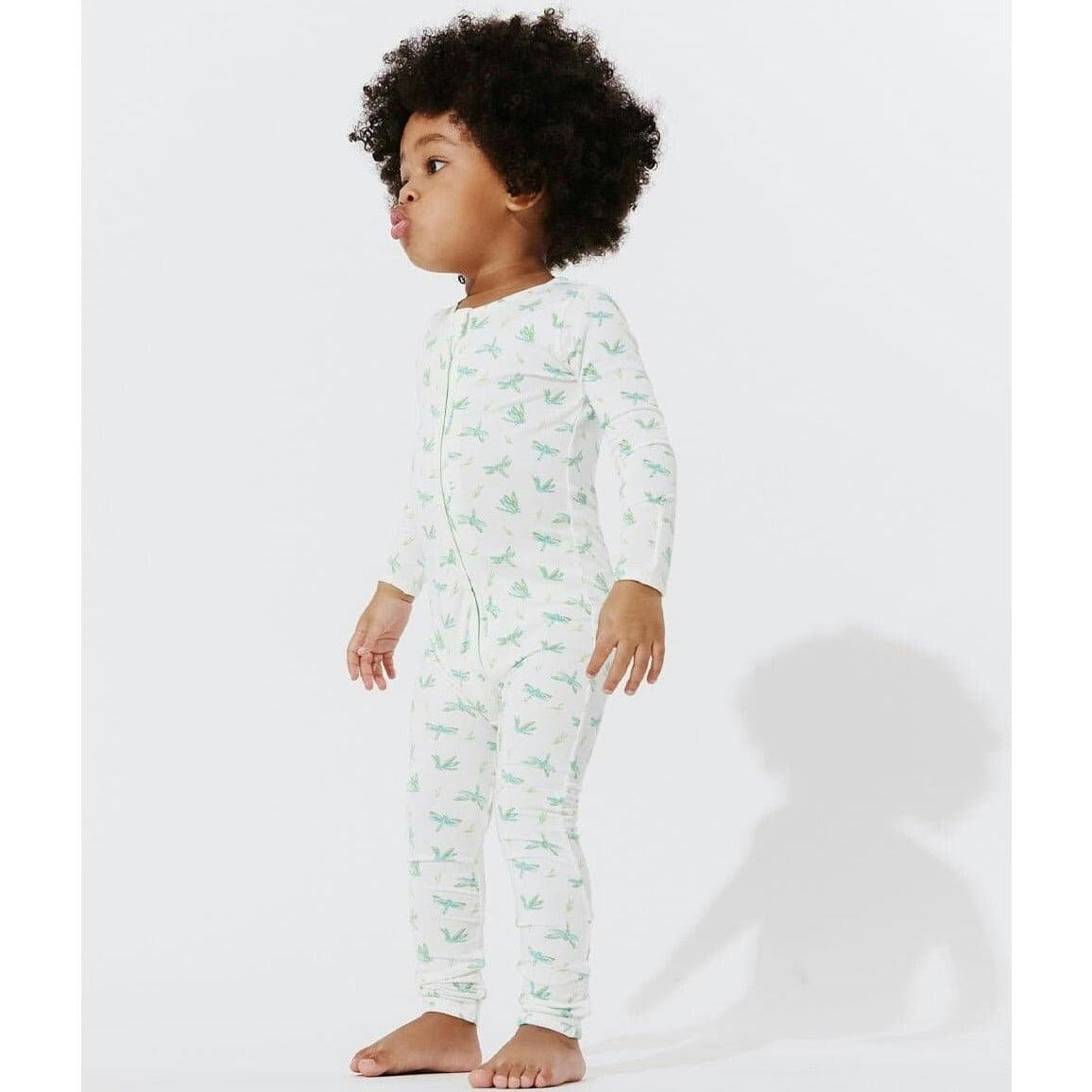 Dragonfly Bamboo Convertible Footie