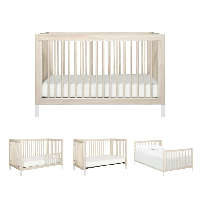 Babyletto Gelato 4-in-1 Convertible Crib with Toddler Bed Conversion Kit