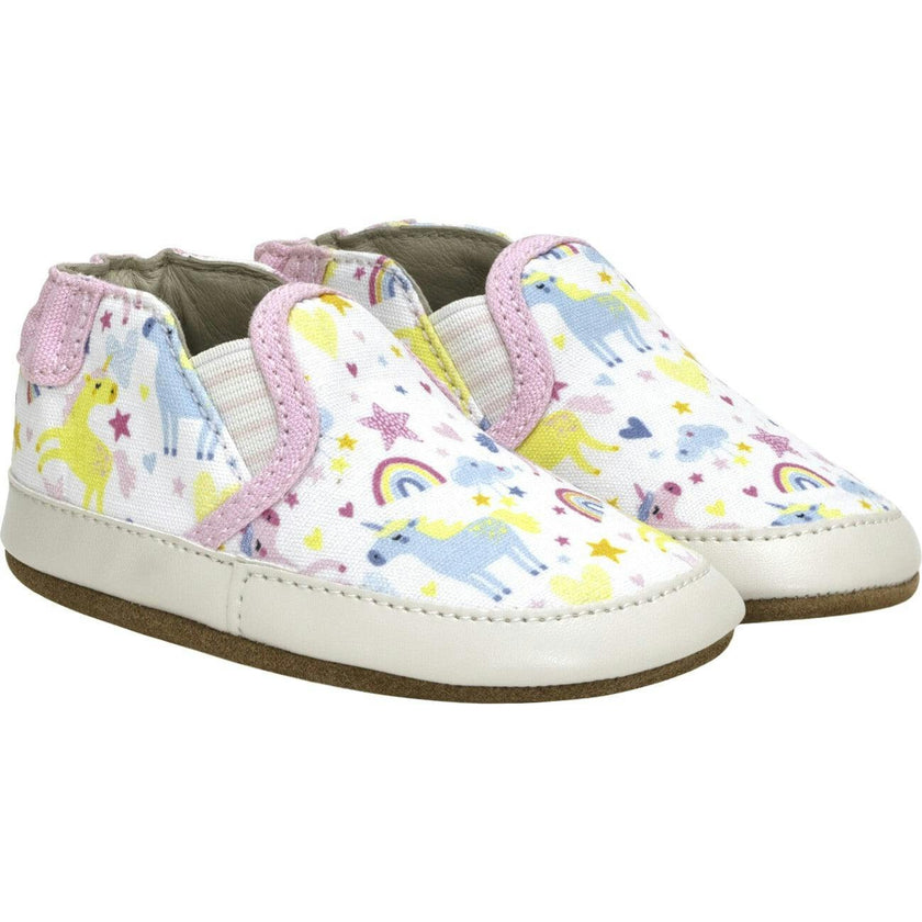 Mini Unicorn Soft Soles in White