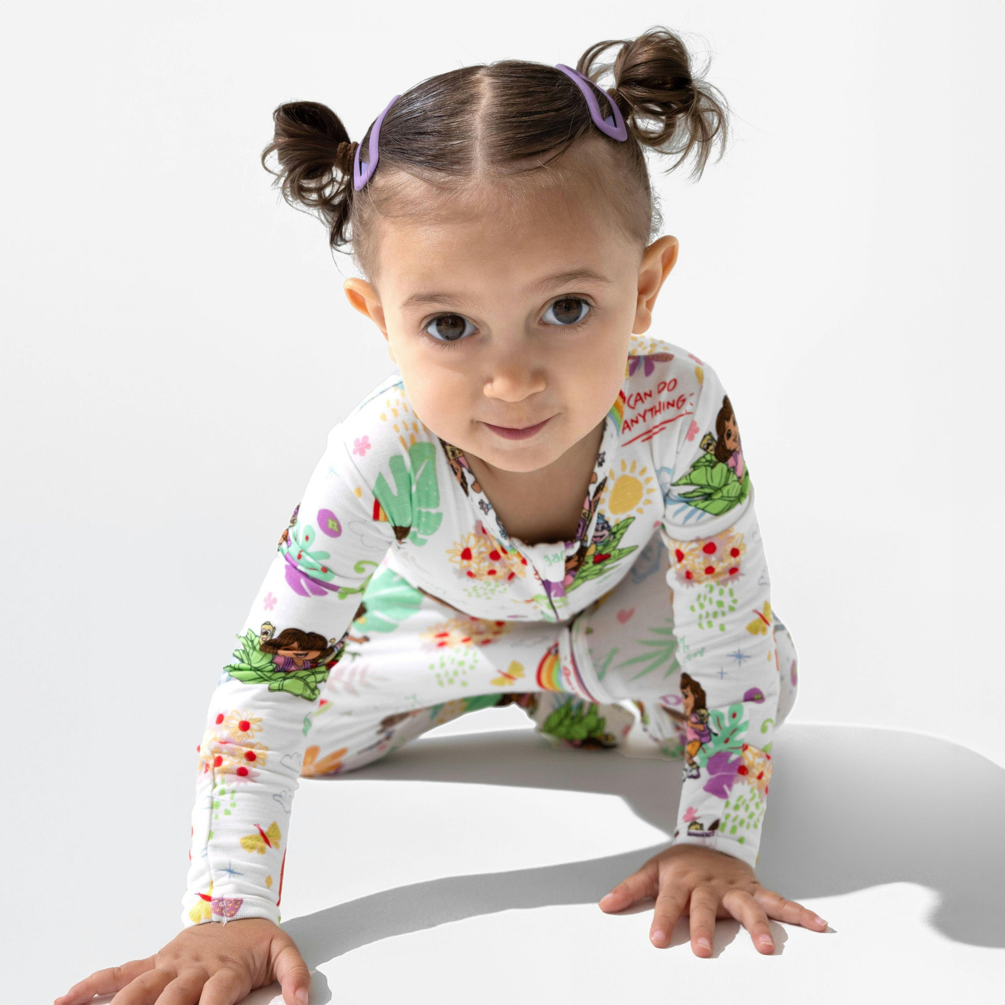Dora: Tropical Dreams Bamboo Convertible Footie