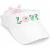 Love Tennis Bow Visor
