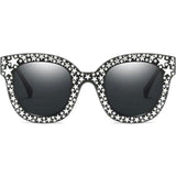 Crystal Star Sunglasses Black