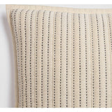 Coastal Stitch Euro Sham Set