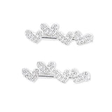 Crystal Spark Hair Pin Trio