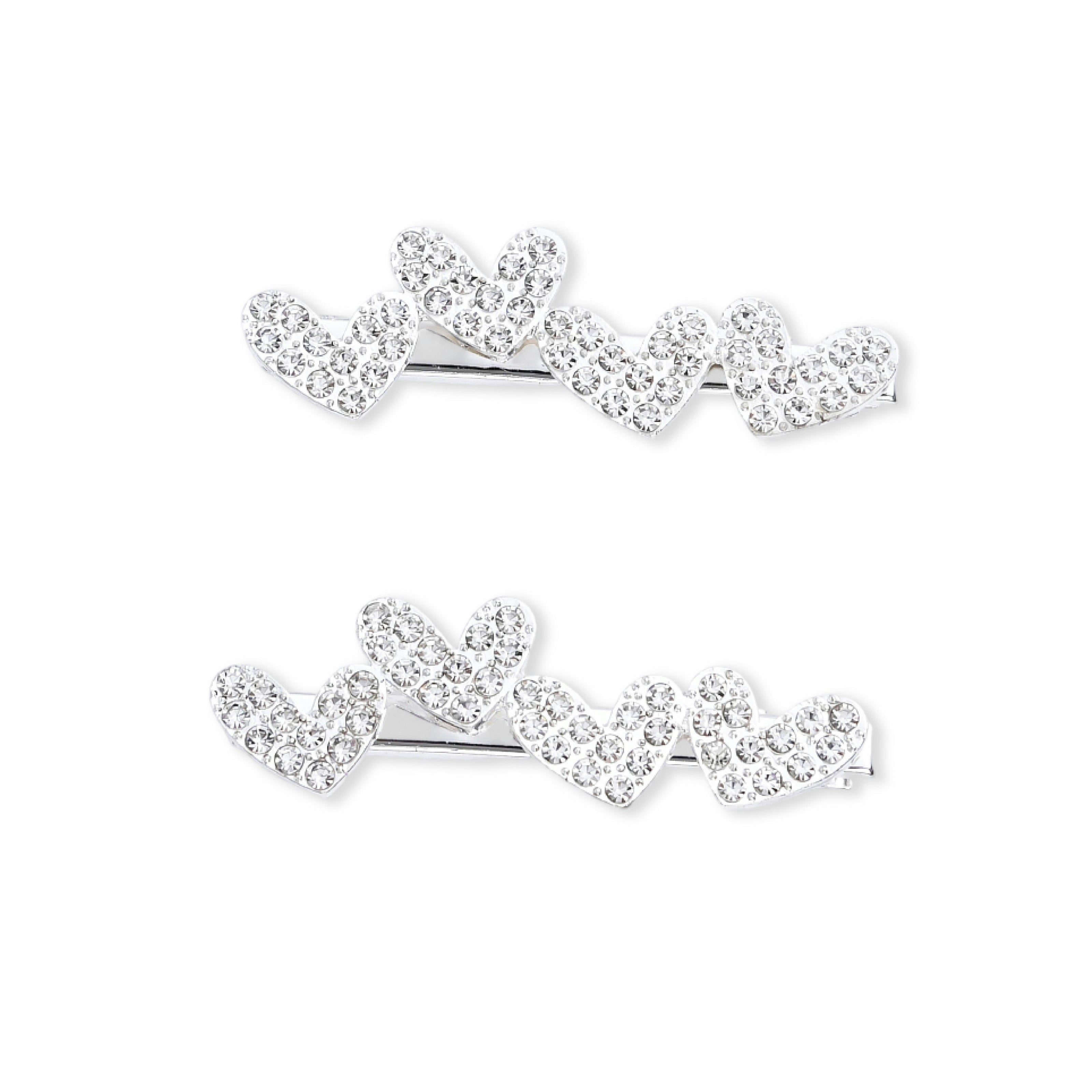 Crystal Spark Hair Pin Trio