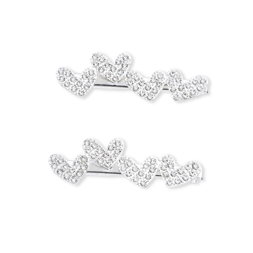 Crystal Accent Hair Pin Trio