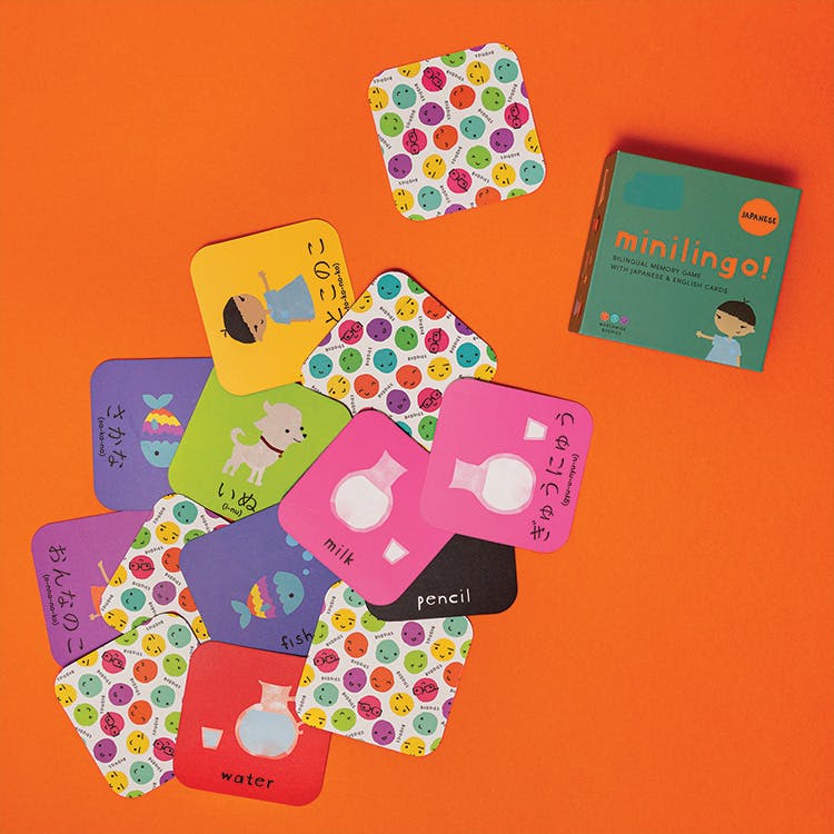 Minilingo, Japanese/English Flashcards