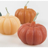 Mini Rainbow Pumpkin Candles