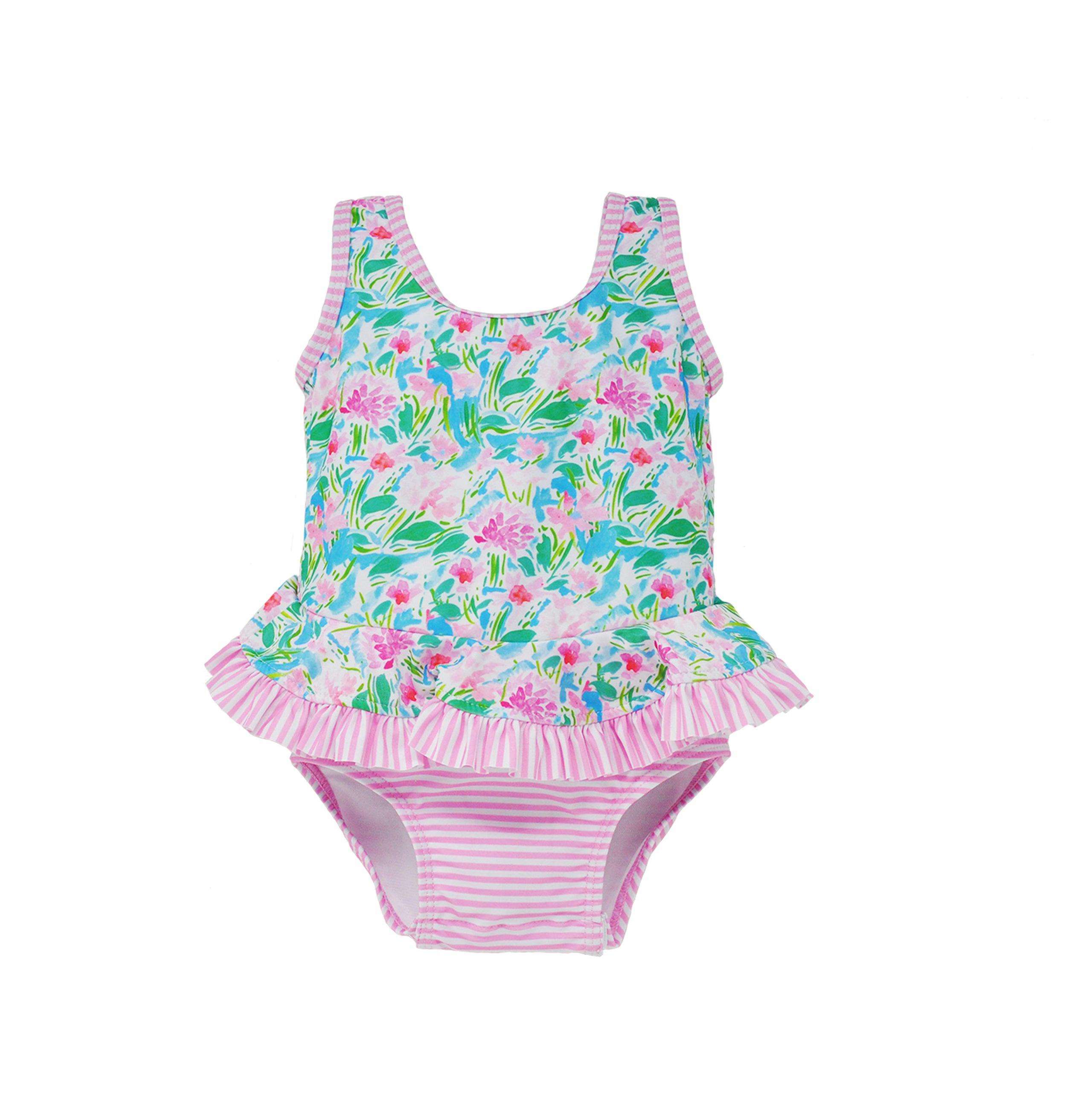 UPF 50+ Stella Infant Ruffle Swimsuit - G