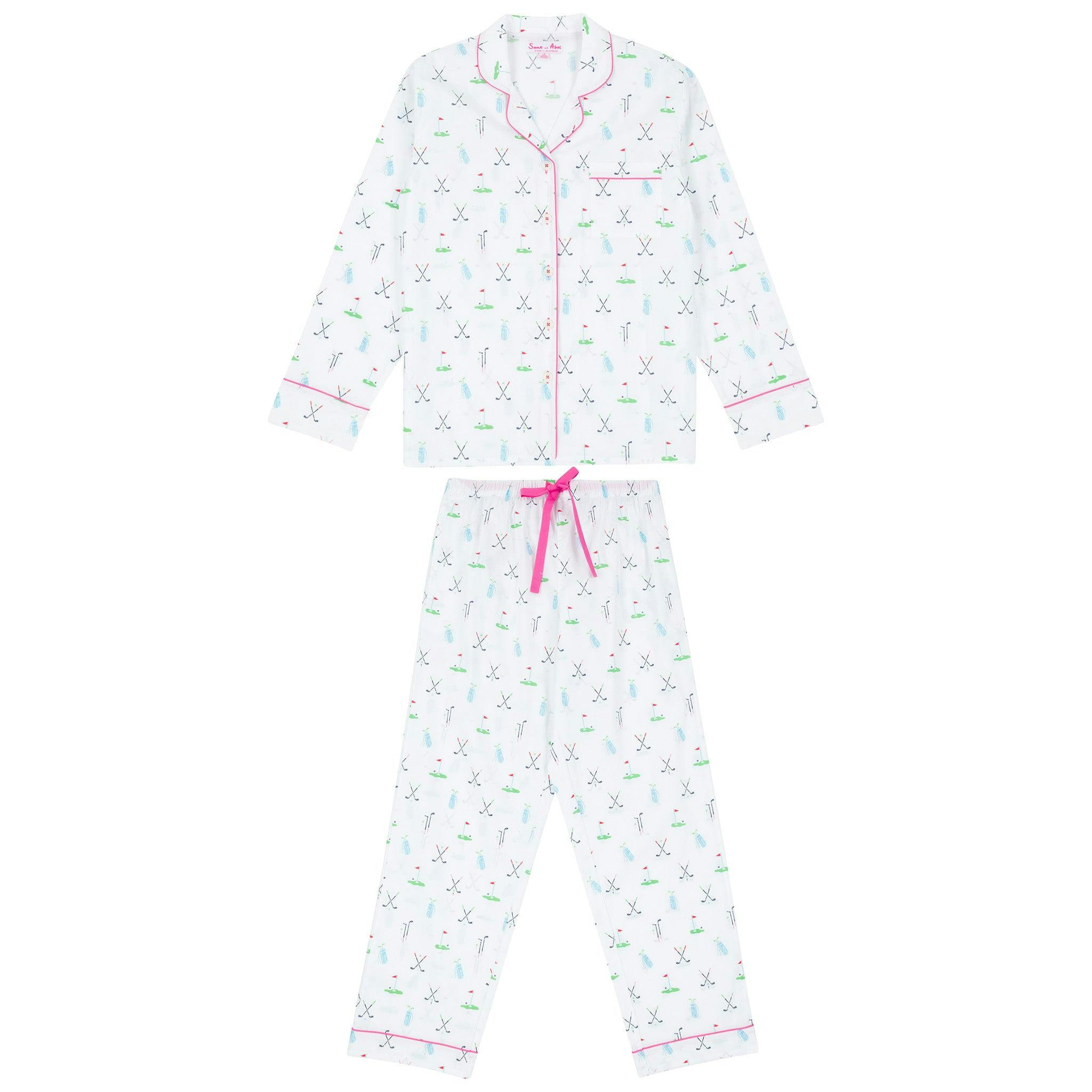 Women's Golf Long PJ Set