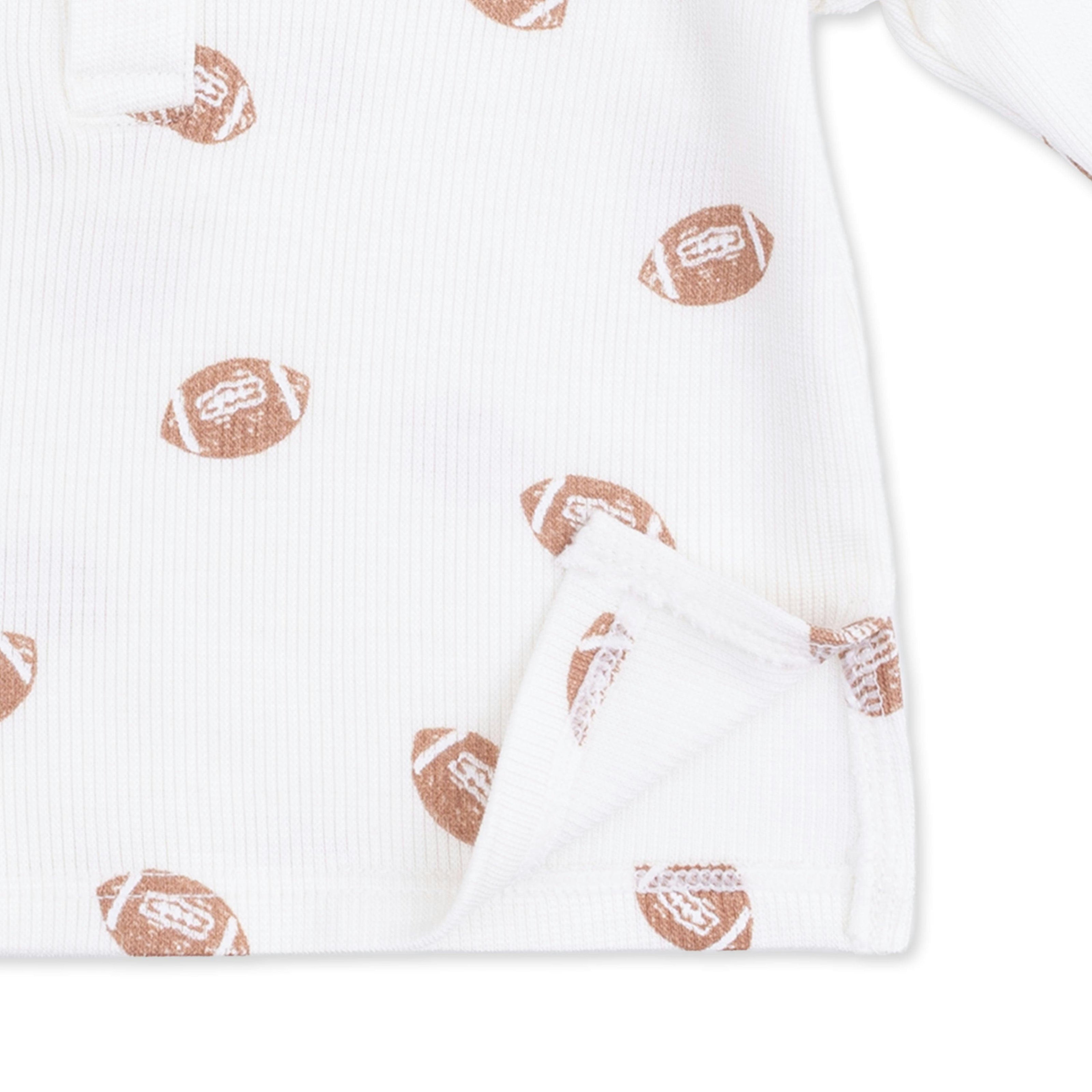 Mini Footballs - Long Sleeve Henley Play Set