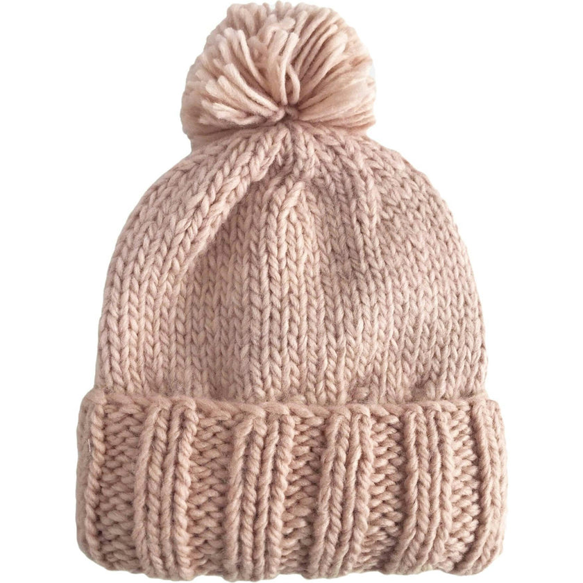 Classic Pom Hat, Cream