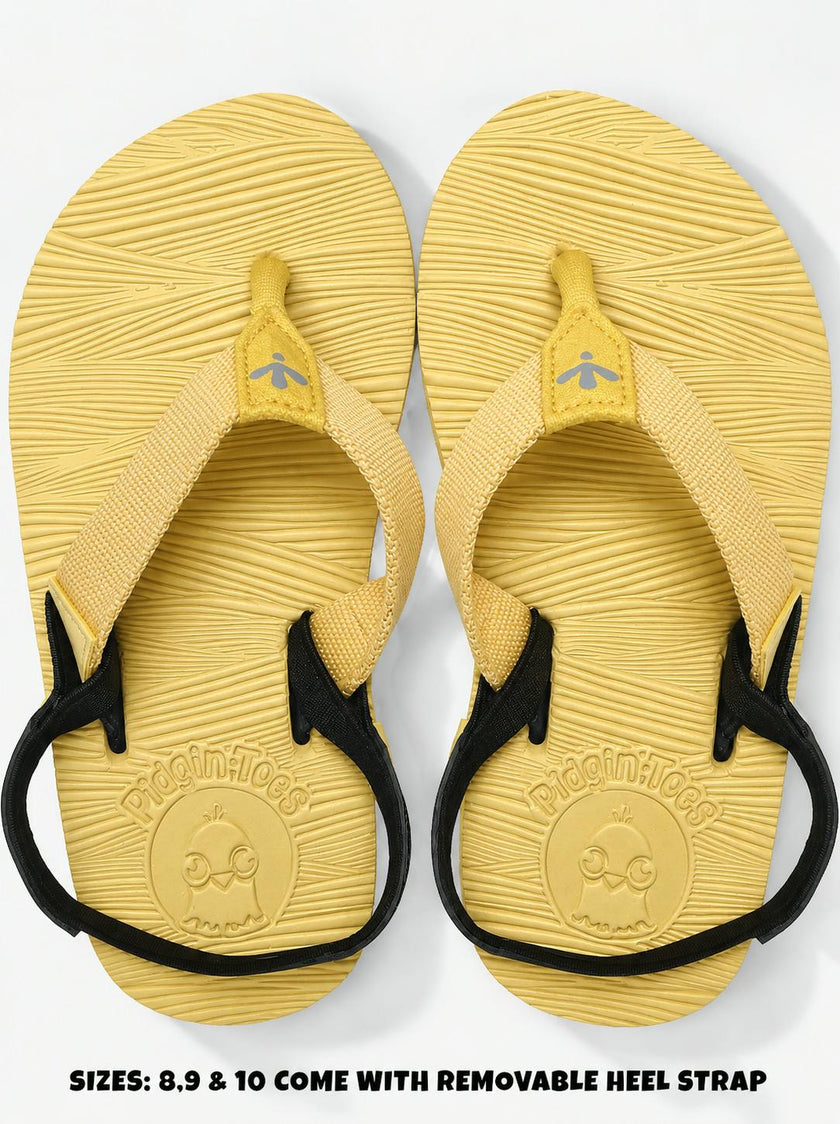 Pidgin Toes® Kids' Flip Flop, Banana