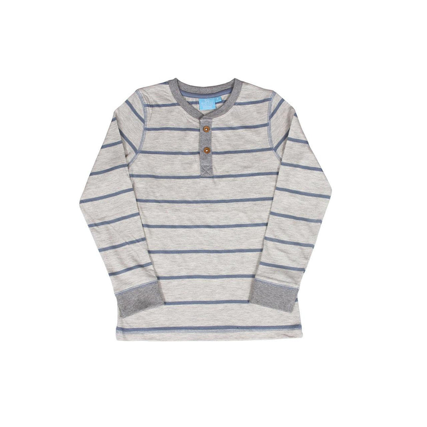 Leo Long Sleeve Henley Boy