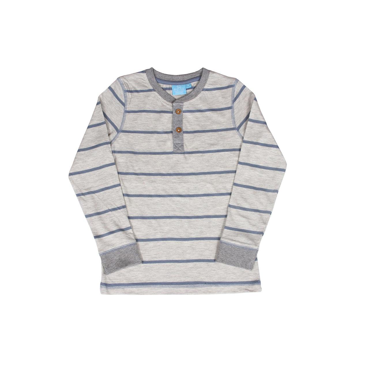 Leo Long Sleeve Henley Boy