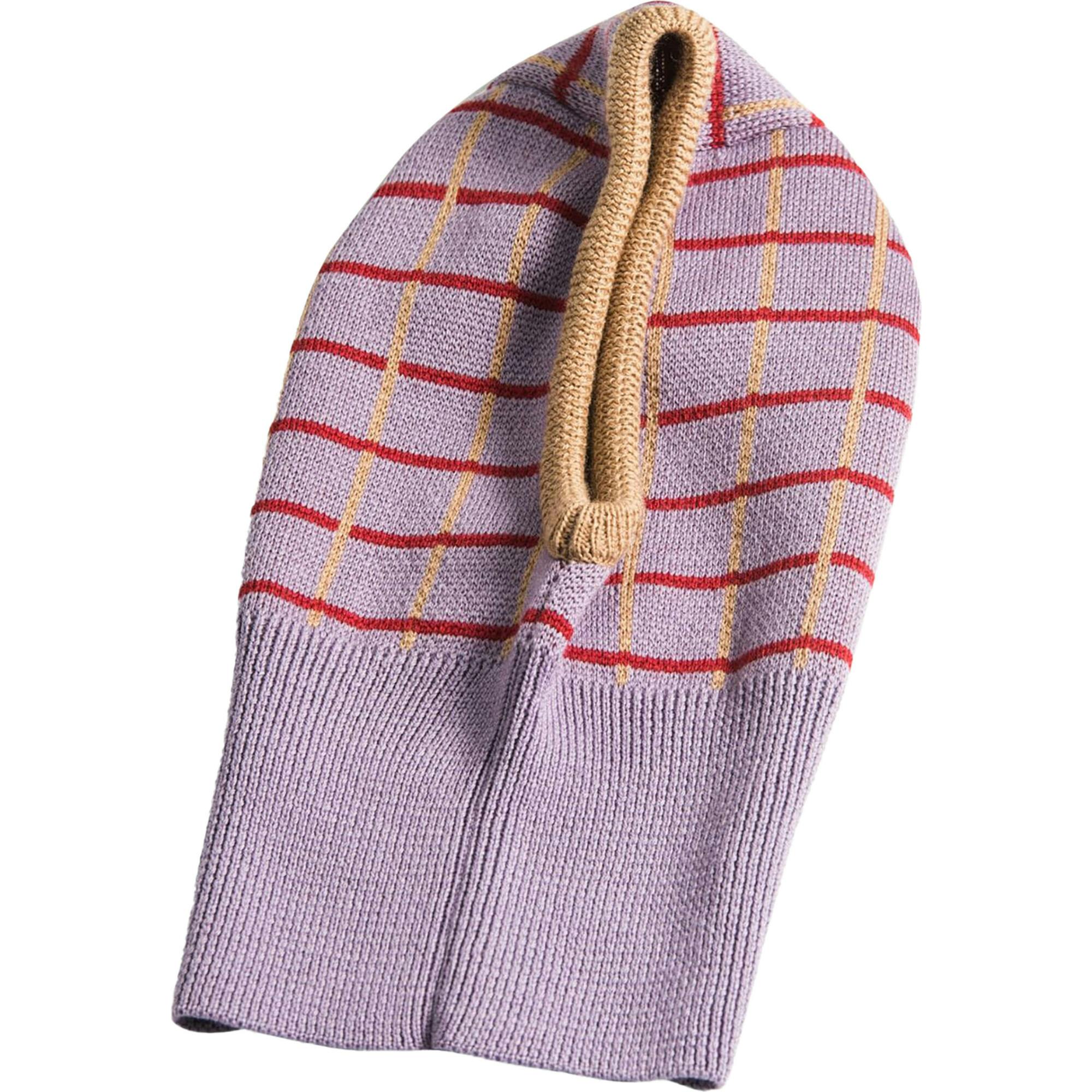 children's merino wool balaclava - icy lilac