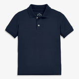 Kids short sleeve pique polo