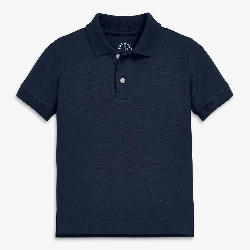 Kids short sleeve pique polo