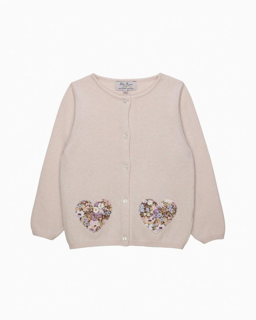 Thorpe Floral Heart Cardigan